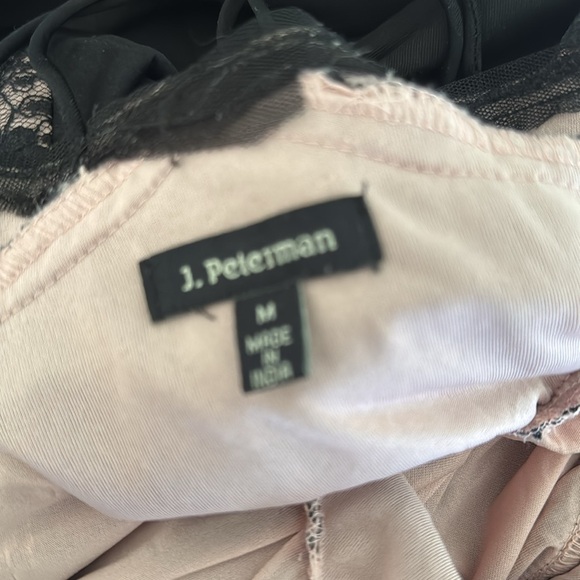 Vintage J. Peterman black lace sexy nightgown, roomy, comfy, vamp, sleepwear - Picture 11 of 11